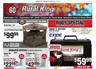 Rural King Weekly Ad Sep 13 – Sep 26, 2020