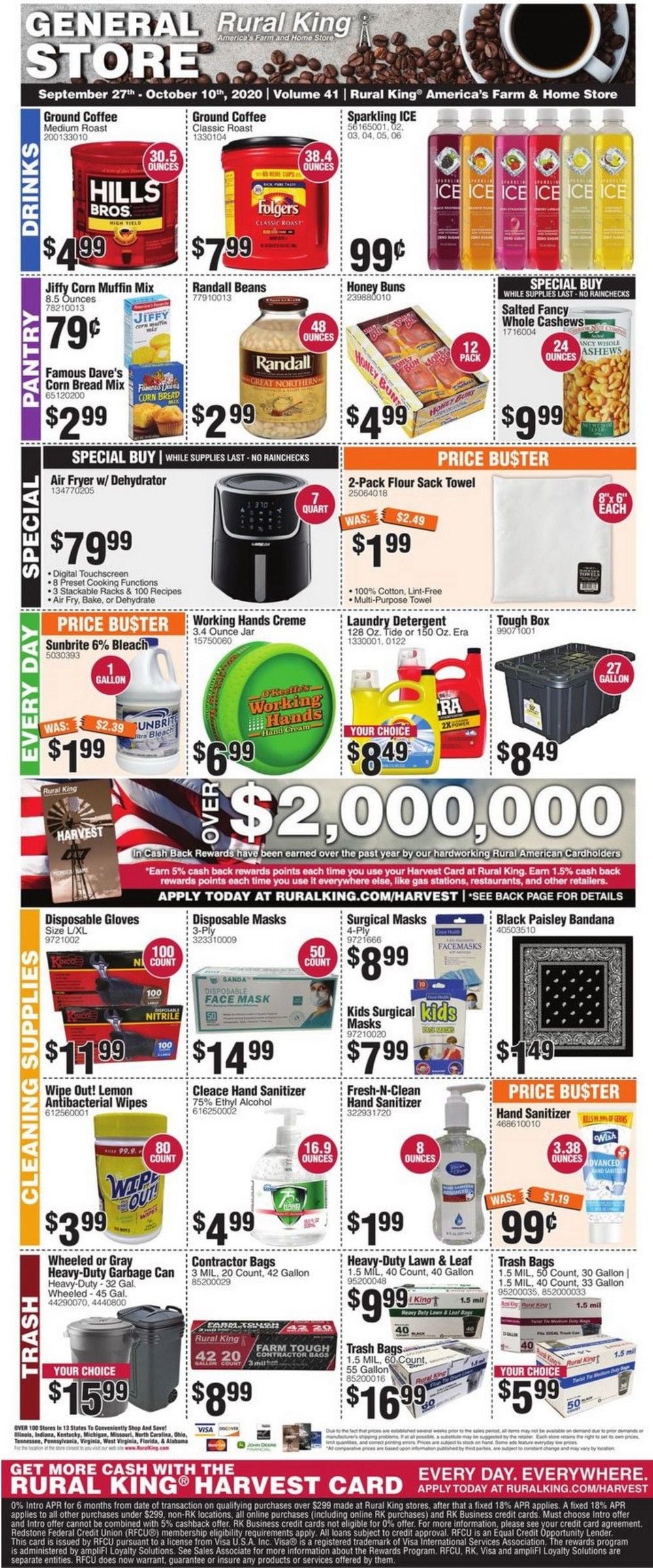 Rural King Weekly Ad Sep 27 Oct 10, 2020