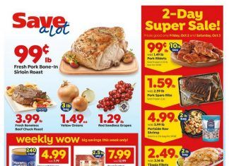 Save A Lot Weekly Ad Sep 30 – Oct 06, 2020