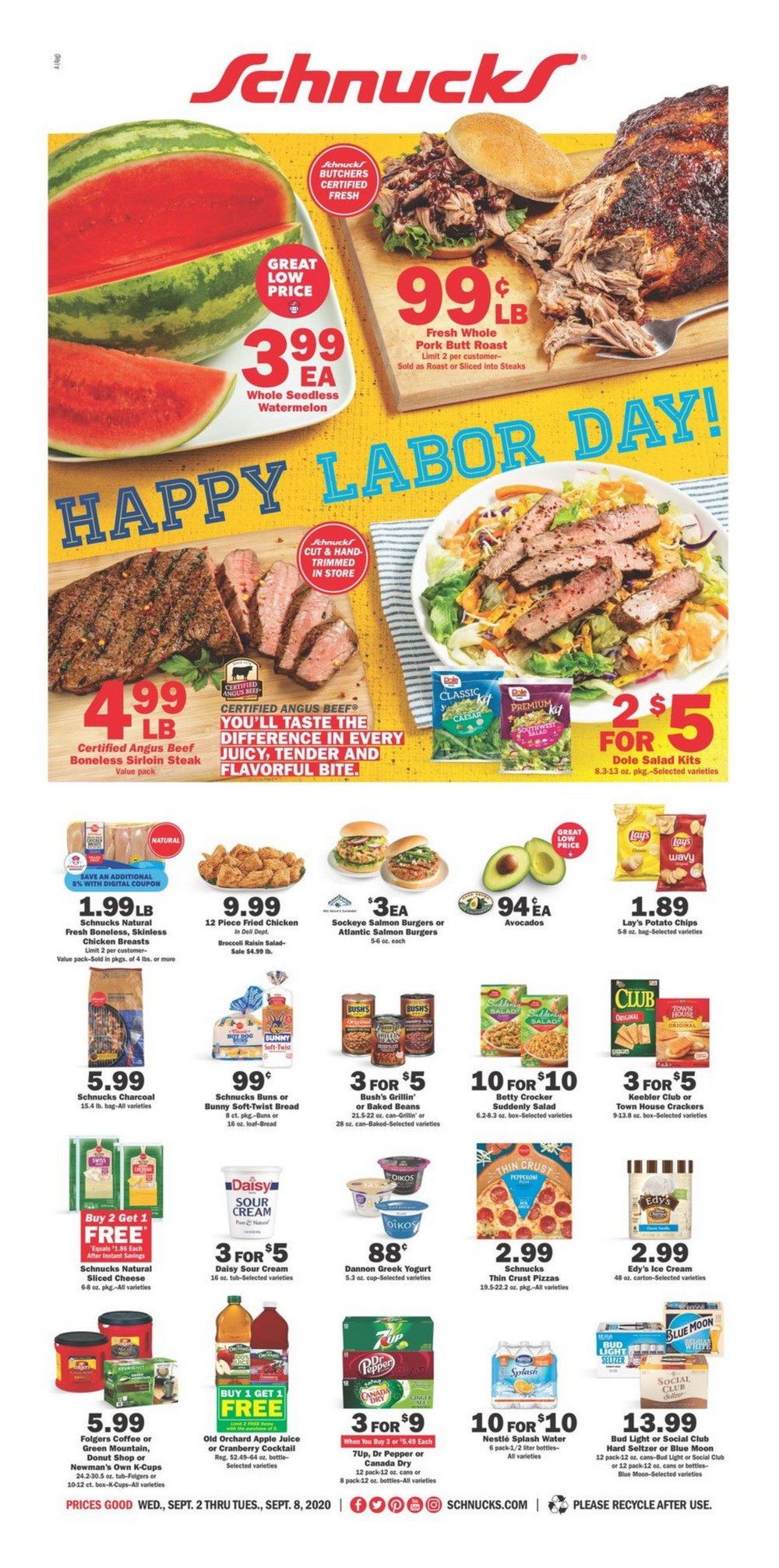 Schnucks Weekly Ad Sep 02 Sep 08, 2020