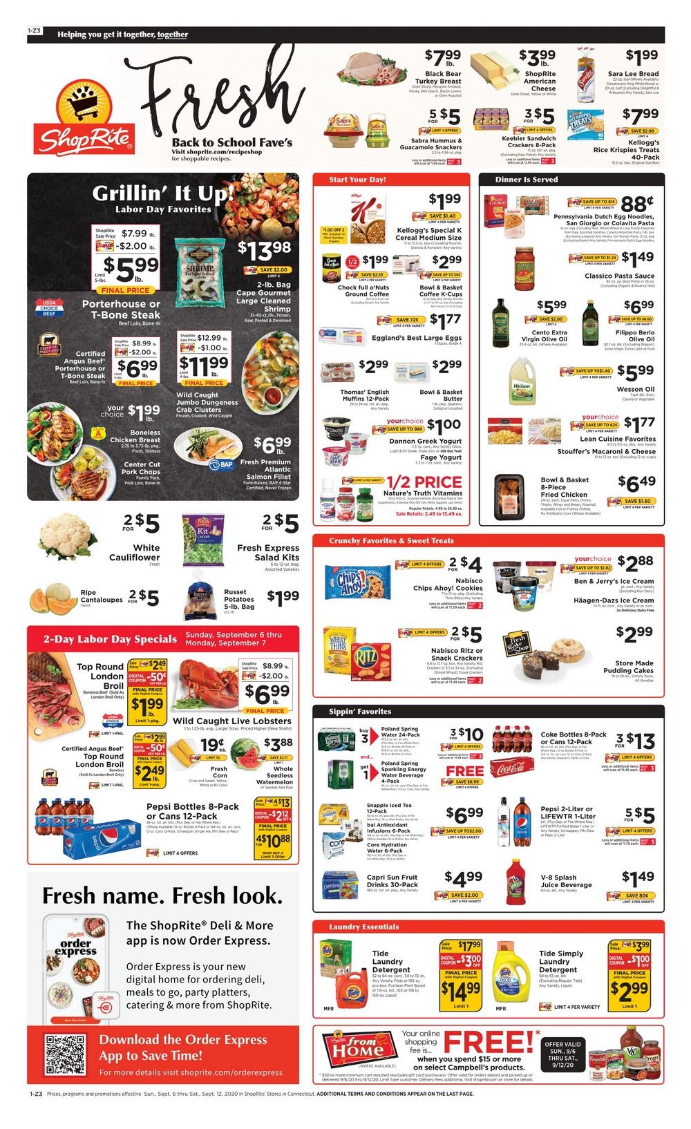 ShopRite Weekly Ad Sep 06 Sep 12, 2020