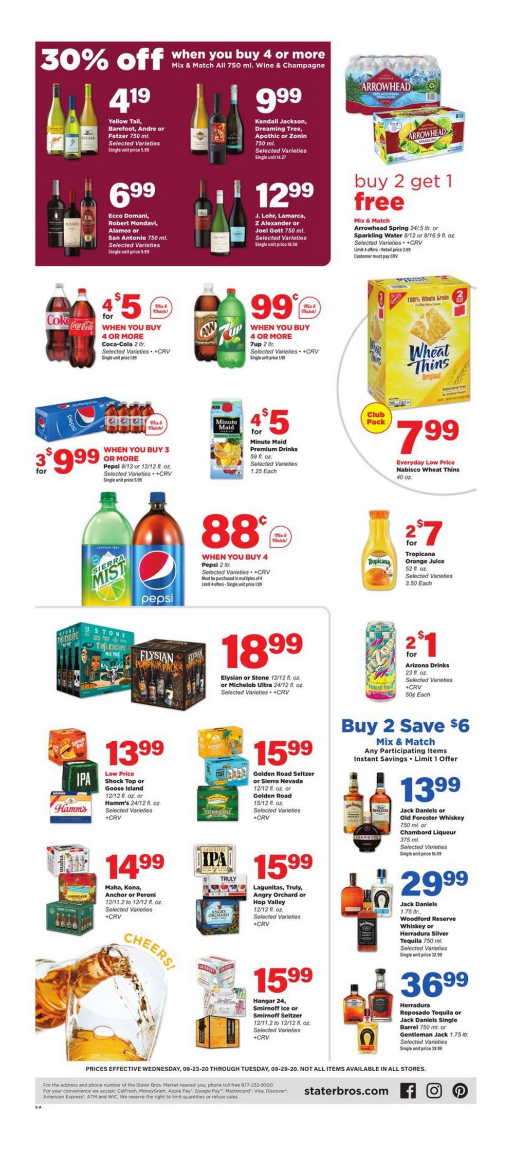 Stater Bros Weekly Ad Sep 23 Sep 29, 2020