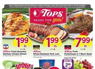 Tops Weekly Circular Sep 06 – Sep 12, 2020