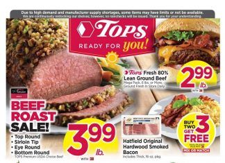 Tops Weekly Circular Sep 13 – Sep 19, 2020