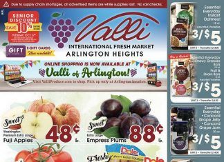 Valli Produce Weekly Ad Sep 30 – Oct 06, 2020