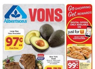 Vons Weekly Ad Sep 16 – Sep 22, 2020
