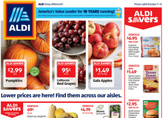 ALDI Weekly Ad Oct 7 – Oct 13, 2020