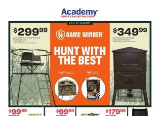 Academy Sports + Outdoors Hunting Ad Oct 12 – Oct 25, 2020