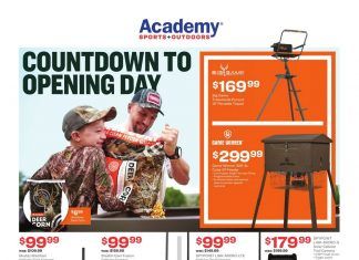 Academy Sports + Outdoors Hunting Ad Oct 26 – Nov 01, 2020