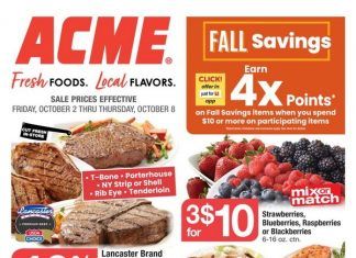 Acme Weekly Ad Oct 02 – Oct 08, 2020