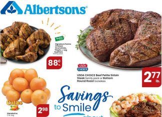 Albertsons Weekly Ad Oct 14 – Oct 20, 2020