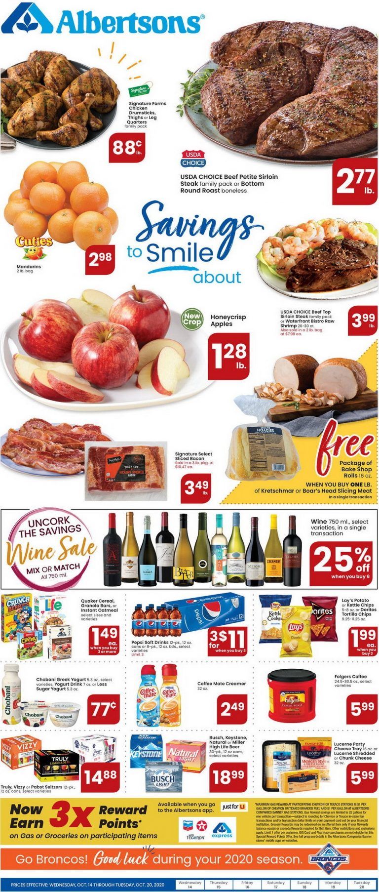 Albertsons Weekly Ad Oct 14 Oct 20, 2020