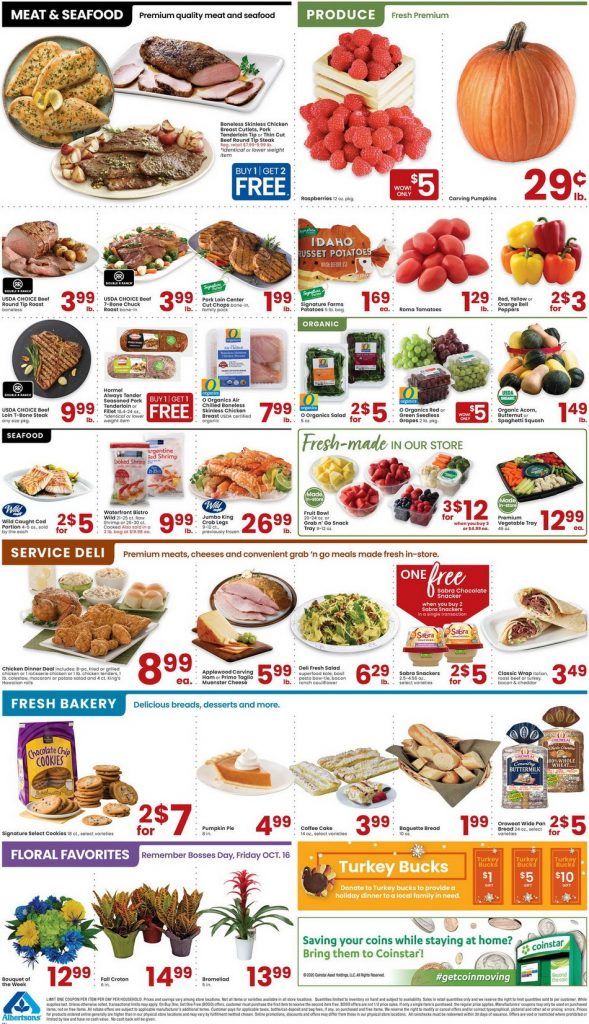 Albertsons Weekly Ad Oct 14 Oct 20, 2020
