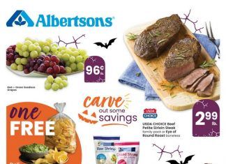 Albertsons Weekly Ad Oct 28 – Nov 03, 2020