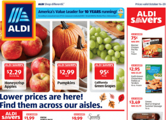 ALDI Weekly Ad Oct 14 – Oct 20, 2020