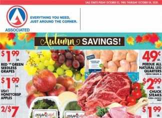 Associated Supermarkets Weekly Ad Oct 02 – Oct 08, 2020