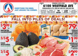 Associated Supermarkets Weekly Ad Oct 09 – Oct 15, 2020