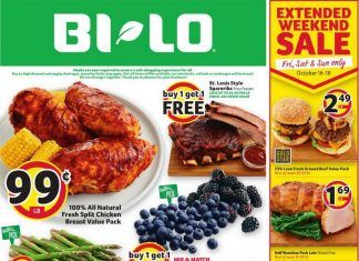 BI-LO Weekly Circular Oct 14- Oct 20, 2020