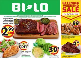 BI-LO Weekly Circular Oct 21 – Oct 27, 2020