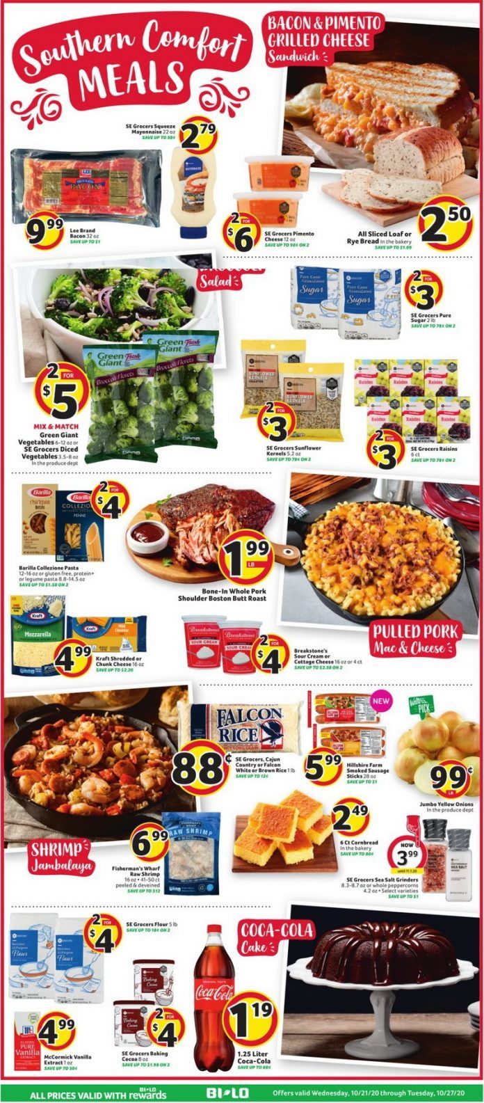 BI-LO Weekly Circular Oct 21 – Oct 27, 2020