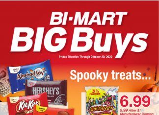 Bi-Mart Weekly Ad Oct 07 – Oct 20, 2020
