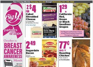 Big Y Weekly Ad Oct 08 – Oct 14, 2020