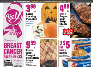 Big Y Weekly Ad Oct 15 – Oct 21, 2020