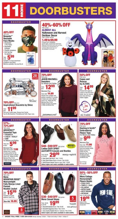 Boscov's Weekly Ad Oct 16 – Oct 21, 2020