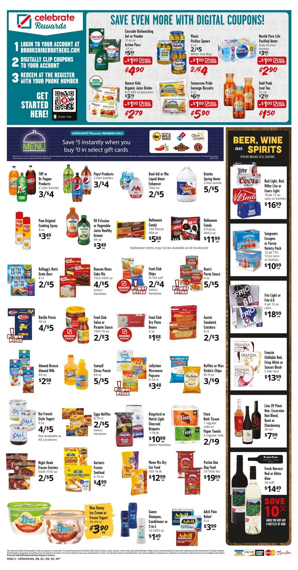 Brookshire Brothers Weekly Ad Oct 07 Oct 13, 2020