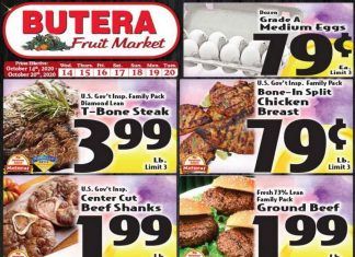 Butera Weekly Ad Oct 14 – Oct 20, 2020
