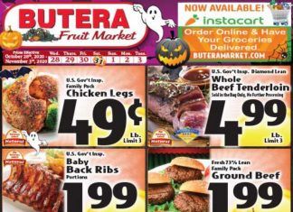 Butera Weekly Ad Oct 28 – Nov 3, 2020