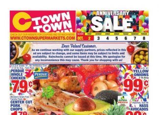 C-Town Weekly Ad Oct 02 – Oct 08, 2020