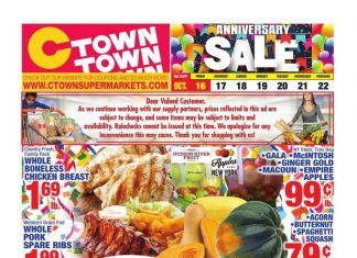 C-Town Weekly Ad Oct 16 – Oct 22, 2020