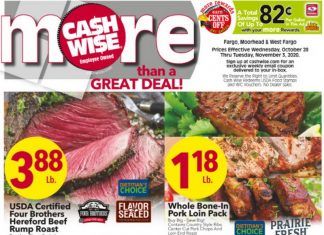 Cash Wise Weekly Ad Oct 28 – Nov 03, 2020