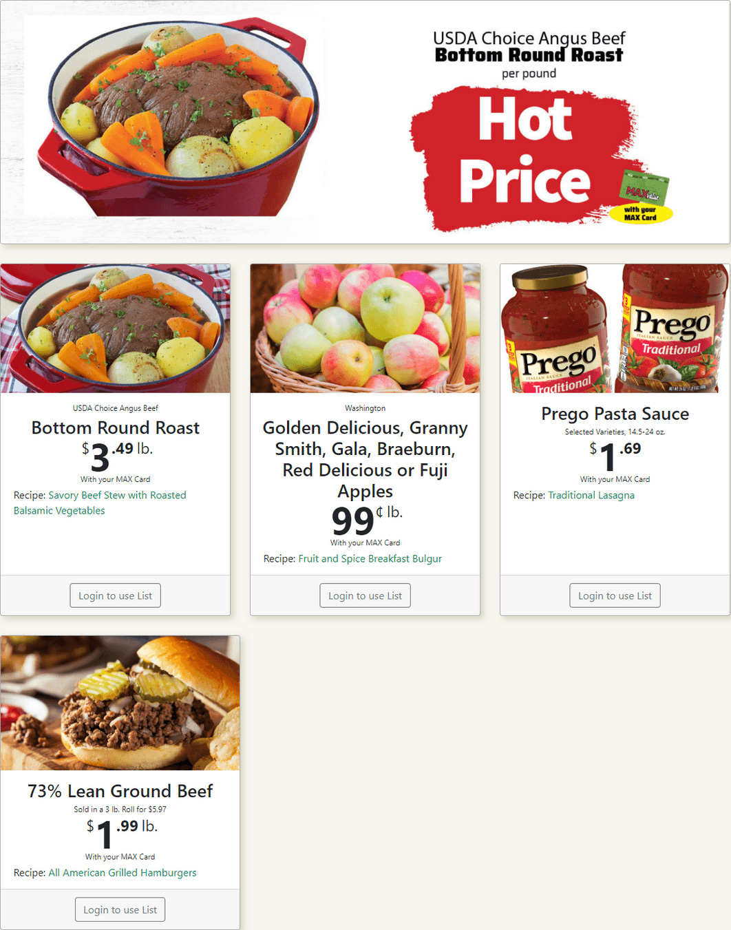 County Market Weekly Ad Oct 28 Nov 3, 2020