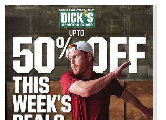 Dick’s Sporting Goods Weekly Ad Oct 18 – Oct 26, 2020