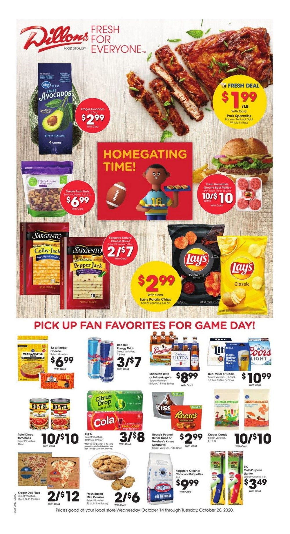 Dillons Weekly Ad Oct 14 Oct 20, 2020