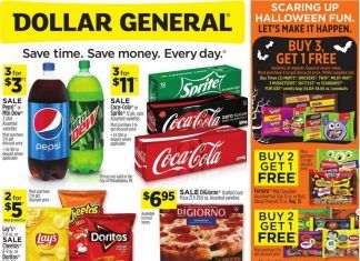 Dollar General Weekly Ad Oct 18 – Oct 24, 2020