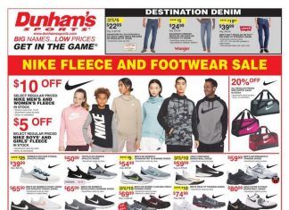 Dunham’s Sports Weekly Ad Oct 03 – Oct 08, 2020