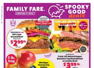 Family Fare Weekly Ad Oct 25 – Oct 31, 2020