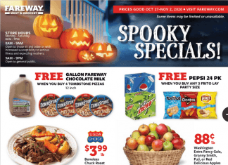 Fareway Weekly Ad Oct 27 – Nov 2, 2020