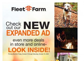 Fleet Farm Weekly Ad Oct 02 – Oct 10, 2020