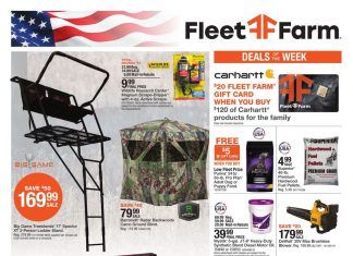 Fleet Farm Weekly Ad Oct 09 – Oct 17, 2020