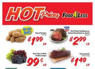 Food 4 Less Weekly Ad Oct 21 – Oct 27, 2020