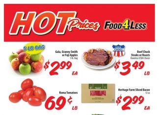 Food 4 Less Weekly Ad Oct 28 – Nov 3, 2020