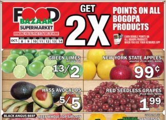 Food Bazaar Weekly Ad Oct 08 – Oct 14, 2020