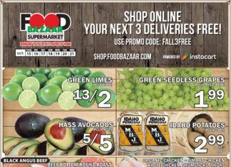 Food Bazaar Weekly Ad Oct 15 – Oct 21, 2020
