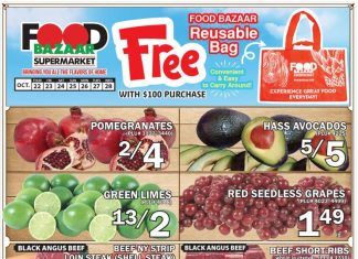 Food Bazaar Weekly Ad Oct 22 – Oct 28, 2020