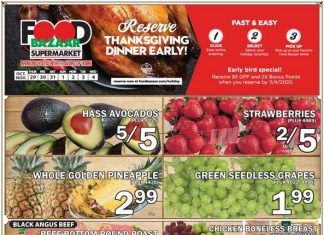 Food Bazaar Weekly Ad Oct 29 – Nov 4, 2020