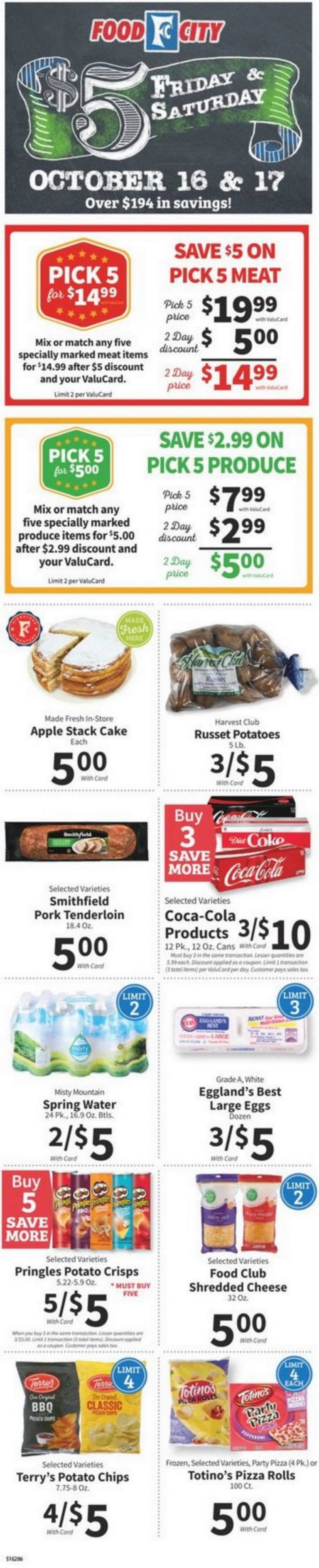 Food City Weekly Ad Oct 14 Oct 20, 2020